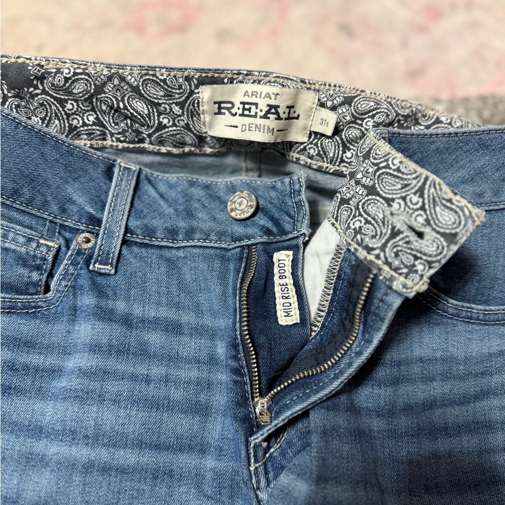 Ariat Women's Classic Blue Boot Cut Jeans